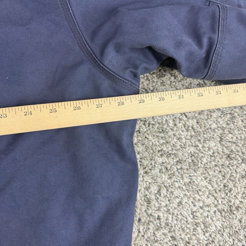 Walls FR Jacket Mens XL Navy HRC 3 Canvas Quilted ITEX Hooded Heavy Workwear - Picture 12 of 12
